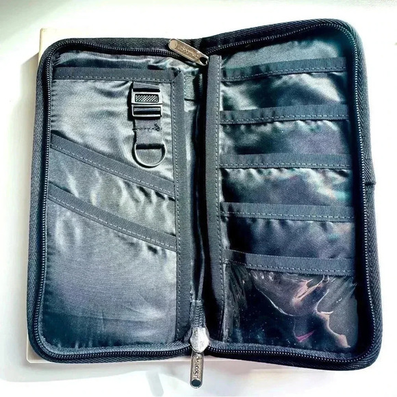 NWOT LeSportsac Leopard Nylon Travel Passport Zip Around Wallet - Picture 4 of 7